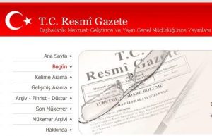 2 Mart 2013 Tarihli ve 28575 Sayılı Resmî Gazete