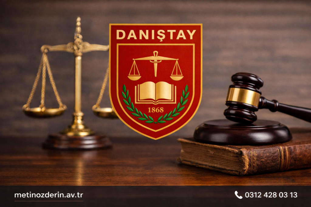 Danıştay Emsal Karar Hukuk Temalı Görsel